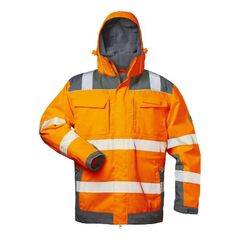  Bekleidung Jacken Elysee *NIKLAS* 2IN1 WARNSCHUTZJACKE ORANGE/GRAU Gr.  3-XL (58/60) 12393121