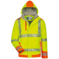  Bekleidung Jacken Elysee *RICKMER* WATTIERTE WARNSCHUTZ-SOFTSHELLJACKE Gr.  4-XXL (62/64) 12393301