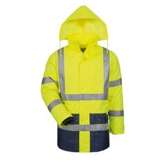  Bekleidung Jacken Safestyle *SEBASTIAN* 2IN1 WARN-PARKA GELB Gr.  2-L (54/56) 12393410