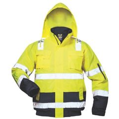  Bekleidung Jacken Safestyle *AXEL* WARNSCHUTZ PILOTJACKE GELB/MARINE Gr.  1-M (50/52) 12392591