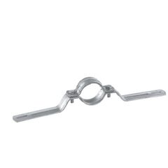  Rohrpfosten und Rohrschellen müba-Rohrschelle R2 für Rohrpfosten Ø60 mm, 350 mm, verzinkt 12444584