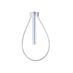  Deckenstützen und Zubehör Zubehör müba-Ersatzbolzen mit Schlaufe Ø18 mm, verzinkt 12444305