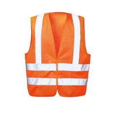  Bekleidung Westen Wica Tex *KARL* POLYESTER-WARNWESTE MIT SCHULTERREFLEX 12394538