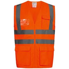  Bekleidung Westen Safestyle *EWALD* WARNSCHUTZWESTE ORANGE Gr.  0-S (46/48) 12394524