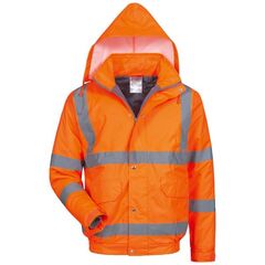  Bekleidung Jacken Safestyle *EUGEN* WARNSCHUTZ PILOTJACKE ORANGE Gr.  0-S (46/48) 12393175