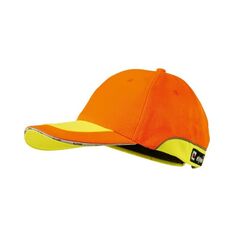  22589 ANDREAS Warnschutz-Cap Elysee *ANDREAS* WARNSCHUTZ-CAP, ORANGE/GELB 12398411