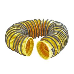  Luftschlauch HEYLO Warmluftschlauch Typ B DN 205 mm, Länge 7,6 m mit eingeschweißtem Endring 12404506