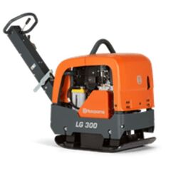 Betonoberflächenbearbeitung Rüttelplatten Husqvarna Rüttelplatte LG 300, 500 mm, 302 kg, 1B30 m. E-Start, 4,2 kW 12461182