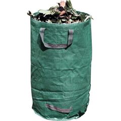  Gartensack mit Verstärkungsring, hochreißfester Kunststoff, grün Gartensack mit Verstärkungsring, hochreißfester Kunststoff, grün, selbststehend Durchmesser 45 cm 12379809