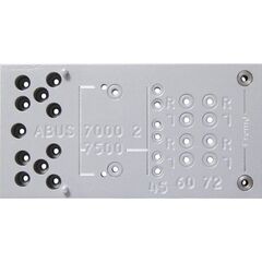  Türtechnik Sonstiges Montagehilfen Abus Bohrschablone 7000/7500 12355105