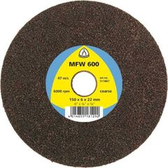  KLINGSPOR Kompaktscheibe MFW 600 Siliziumkarbid MFW 600 Kompaktscheiben, 125 x 6 x 22 mm Fine Siliziumkarbid 12459482
