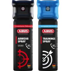  Persönliche Sicherheit und Gegenstandsschutz Persönliche Sicherheit und Gegenstandsschutz Abus Abwehrspray SDS80 inkl. Trainingsspray TwinPack B 12355479