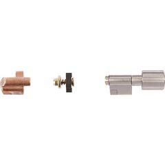  Einzelteile Türzylinder Einzelteile Türzylinder Abus Montageeinzelteil Knaufhälftenset EC880 12355636