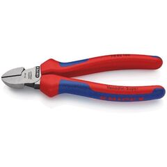  Schneidende Zangen Seitenschneider KNIPEX 70 02 160 Seitenschneider mit Mehrkomponenten-Hüllen schwarz atramentiert 160 mm 12380445