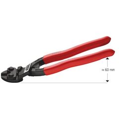  KNIPEX CoBolt® Kompakt-Bolzenschneider KNIPEX 71 21 200 CoBolt® Kompakt-Bolzenschneider mit Kunststoff überzogen schwarz atramentiert 200 mm 12380429
