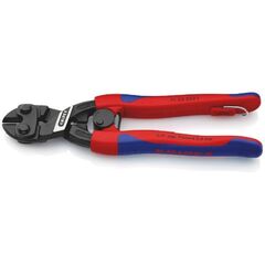  KNIPEX CoBolt® Kompakt-Bolzenschneider KNIPEX 71 32 200 T CoBolt® Kompakt-Bolzenschneider mit schlanken Mehrkomponenten-Hüllen, mit integrierter Befestigungsöse zum Anbringen einer Absturzsicherung schwarz atramentiert 200 mm 12380428