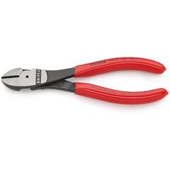  Schneidende Zangen Kraft-Seitenschneider KNIPEX 74 01 160 Kraft-Seitenschneider mit Kunststoff überzogen schwarz atramentiert 160 mm 12380473