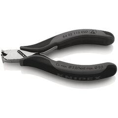 Elektronik-Vornschneider ESD KNIPEX 64 02 115 ESD Elektronik-Vornschneider ESD mit Mehrkomponenten-Hüllen 130 mm 12380509