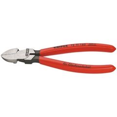  Seitenschneider für Lichtwellenleiter (Glasfaserkabel) KNIPEX 72 51 160 Seitenschneider für Lichtwellenleiter (Glasfaserkabel) mit Kunststoff überzogen 160 mm 12380536