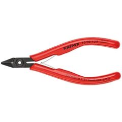  Elektronik-Seitenschneider KNIPEX 75 02 125 Elektronik-Seitenschneider mit Kunststoff-Hüllen brüniert 125 mm 12380546