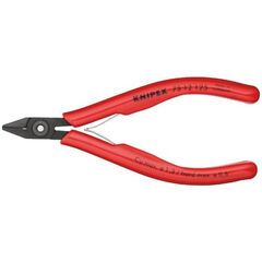  Elektronik-Seitenschneider KNIPEX 75 12 125 Elektronik-Seitenschneider mit Kunststoff-Hüllen brüniert 125 mm 12380545