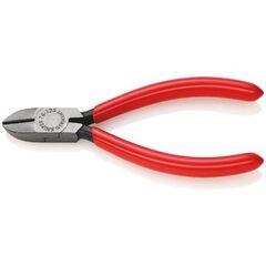  Seitenschneider für Elektromechaniker KNIPEX 76 01 125 Seitenschneider für Elektromechaniker mit Kunststoff überzogen schwarz atramentiert 125 mm 12380549