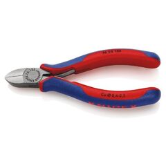  Seitenschneider für Elektromechaniker KNIPEX 76 22 125 Seitenschneider für Elektromechaniker mit Mehrkomponenten-Hüllen schwarz atramentiert 125 mm 12380553