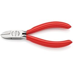  Elektronik-Seitenschneider mit durchgestecktem Gelenk KNIPEX 77 01 130 Elektronik-Seitenschneider mit Kunststoff überzogen 130 mm 12380559