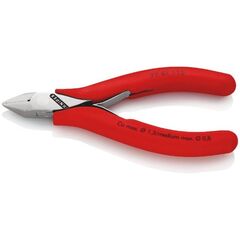  Elektronik-Seitenschneider mit durchgestecktem Gelenk KNIPEX 77 41 115 Elektronik-Seitenschneider mit Mehrkomponenten-Hüllen 115 mm 12380554