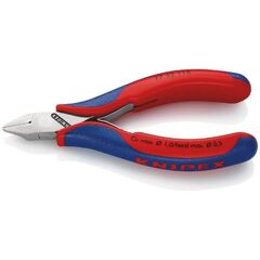  Elektronik-Seitenschneider mit durchgestecktem Gelenk KNIPEX 77 52 115 Elektronik-Seitenschneider mit Mehrkomponenten-Hüllen 115 mm 12380561