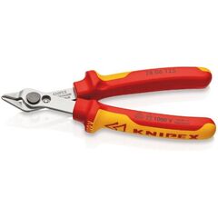  Electronic Super Knips® KNIPEX 78 06 125 Electronic Super Knips® VDE isoliert mit Mehrkomponenten-Hüllen, VDE-geprüft 125 mm 12380587