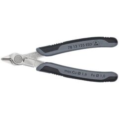  Electronic Super Knips® ESD KNIPEX 78 13 125 ESD Electronic Super Knips® ESD mit Mehrkomponenten-Hüllen 125 mm 12380596