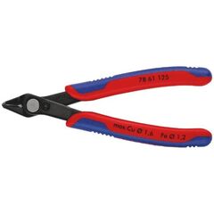  Electronic Super Knips® KNIPEX 78 61 125 Electronic Super Knips® mit Mehrkomponenten-Hüllen brüniert 125 mm 12380590