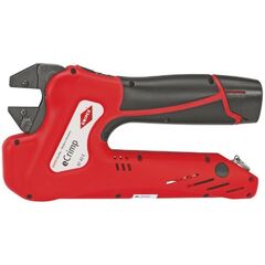  KNIPEX eCrimp Elektromechanische Crimp-Systemzange für auswechselbare Crimpeinsätze KNIPEX 97 43 E US eCrimp Elektromechanische Crimp-Systemzange für auswechselbare Crimpeinsätze 270 mm 12380706