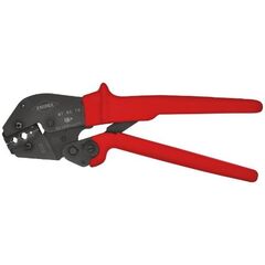  Crimpzangen auch für Zweihandbedienung KNIPEX 97 52 10 Crimpzange auch für Zweihandbedienung mit rutschhemmenden Kunststoff-Hüllen brüniert 250 mm 12380737