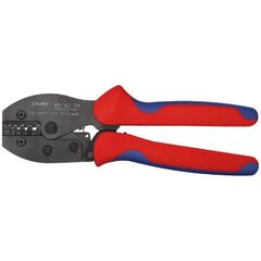  KNIPEX PreciForce® Crimpzangen KNIPEX 97 52 38 PreciForce® Crimpzange mit Mehrkomponenten-Hüllen brüniert 220 mm 12380756