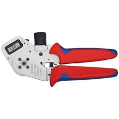  Vierdornpresszangen für gedrehte Kontakte KNIPEX 97 52 63 DG Vierdornpresszange für gedrehte Kontakte mit Mehrkomponenten-Hüllen verchromt 195 mm 12380761