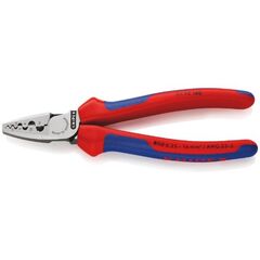  Crimpzangen Crimpzangen für Aderendhülsen mit Dorn-Crimp KNIPEX 97 72 180 Crimpzange für Aderendhülsen mit Mehrkomponenten-Hüllen 180 mm 12380632