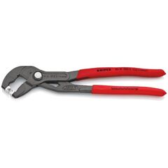  Schlauchschellenzangen für Click-Schellen KNIPEX 85 51 250 C Schlauchschellenzange für Click-Schellen mit rutschhemmendem Kunststoff überzogen grau atramentiert 250 mm 12381258