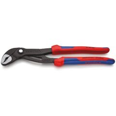  KNIPEX Cobra® Hightech-Wasserpumpenzangen KNIPEX 87 02 300 Cobra® Hightech-Wasserpumpenzange mit Mehrkomponenten-Hüllen grau atramentiert 300 mm 12381215
