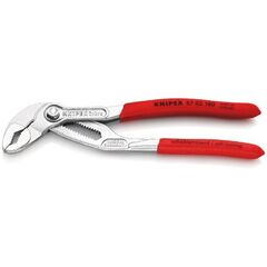  KNIPEX Cobra® Hightech-Wasserpumpenzangen KNIPEX 87 03 180 Cobra® Hightech-Wasserpumpenzange mit rutschhemmendem Kunststoff überzogen verchromt 180 mm 12381208