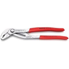  KNIPEX Cobra® Hightech-Wasserpumpenzangen KNIPEX 87 03 250 Cobra® Hightech-Wasserpumpenzange mit rutschhemmendem Kunststoff überzogen verchromt 250 mm 12381213