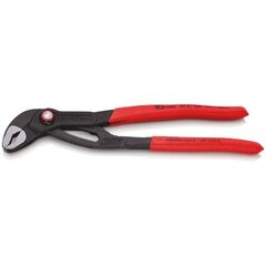  KNIPEX Cobra® QuickSet Hightech-Wasserpumpenzange KNIPEX 87 21 250 Cobra® QuickSet Hightech-Wasserpumpenzange mit rutschhemmendem Kunststoff überzogen grau atramentiert 250 mm 12381259