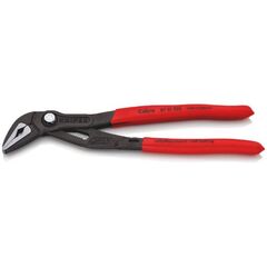  KNIPEX Cobra® ES Wasserpumpenzange extra-schlank KNIPEX 87 51 250 Cobra® ES Wasserpumpenzange extra-schlank mit rutschhemmendem Kunststoff überzogen grau atramentiert 250 mm 12381266