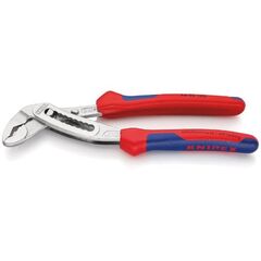  KNIPEX Alligator® Wasserpumpenzangen KNIPEX 88 05 180 Alligator® Wasserpumpenzange mit Mehrkomponenten-Hüllen verchromt 180 mm 12381198