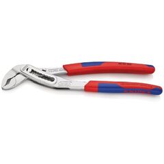  KNIPEX Alligator® Wasserpumpenzangen KNIPEX 88 05 250 Alligator® Wasserpumpenzange mit schlanken Mehrkomponenten-Hüllen verchromt 250 mm 12381192