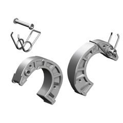  Zubehör Fahrgerüste Finger 42mm Paar, grau 12405684