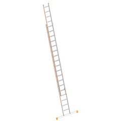  Leitern Schiebeleiter TOPIC 18 Sprossen, Aluminiumleiter 2x18 Sprossen, zweiteilig, ausziehbar, Länge 9.35 m 12405411