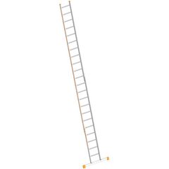  Anlegeleitern Layher Sprossenanlegeleiter TOPIC 22 Sprossen; Aluminiumleiter mit 22 Sprossen, Länge 6.20 m 12405347