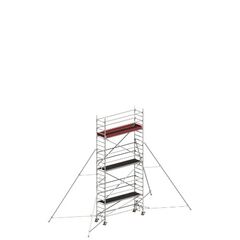  Layher Steigtechnik Fahrgerüste UNI Standard Fahrgerüst, Gerüsthöhe 6,43 m 12405558